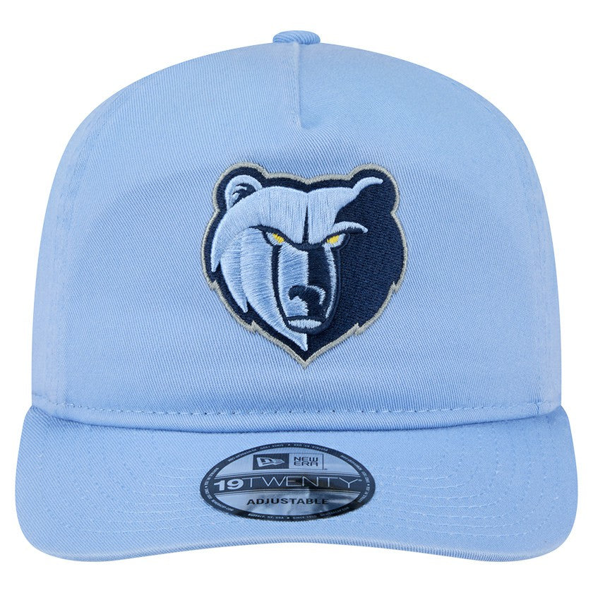 New Era Memphis Grizzlies Cotton 19TWENTY Adjustable Hat Light Blue