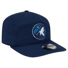 New Era Minnesota Timberwolves Cotton 19TWENTY Adjustable Hat Navy