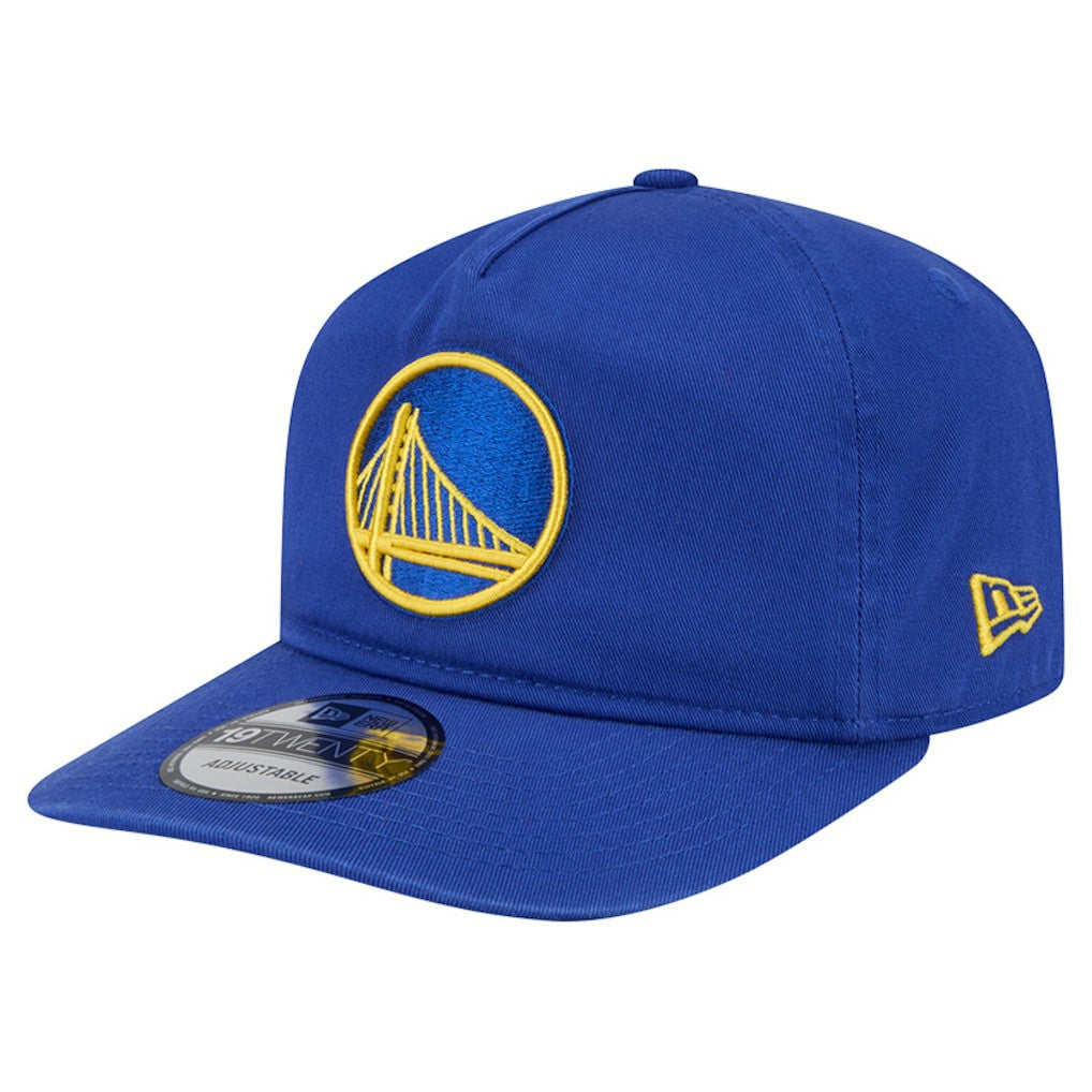 New Era Golden State Warriors Cotton 19TWENTY Adjustable Hat Royal