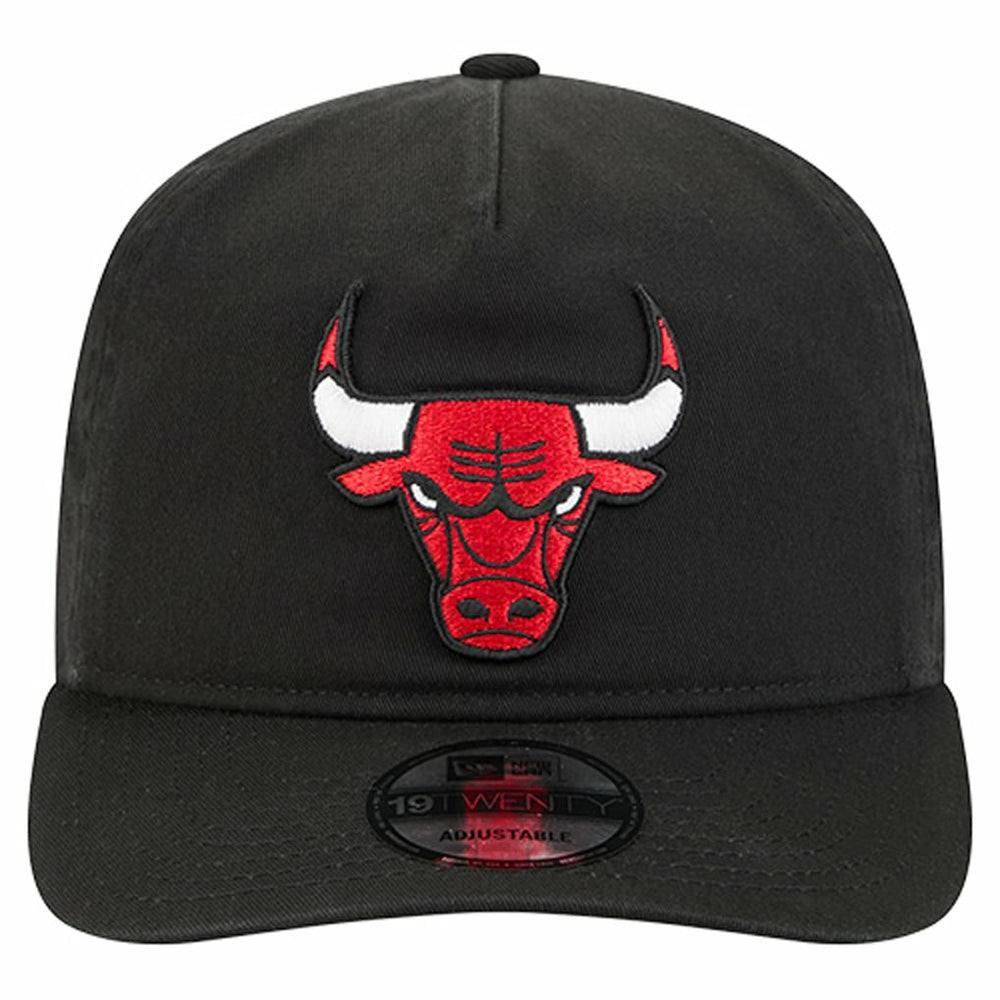 New Era Chicago Bulls Cotton 19TWENTY Adjustable Hat Black
