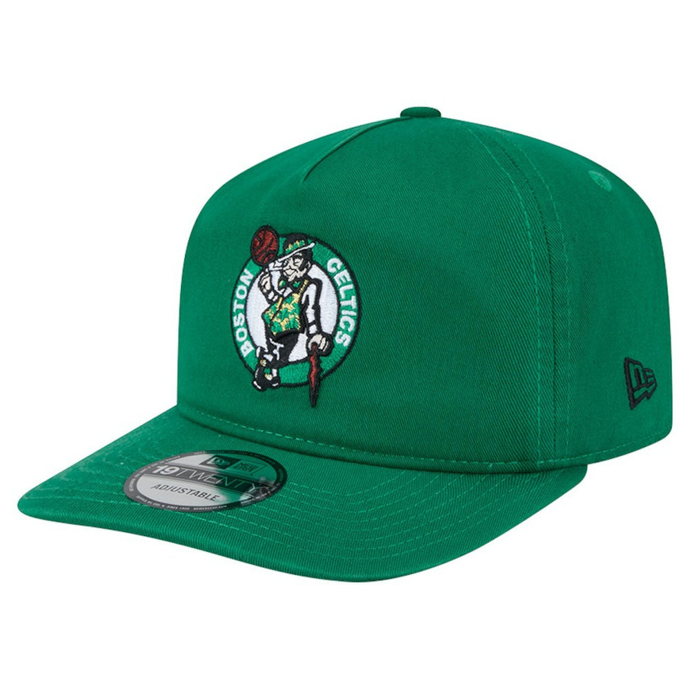 New Era Boston Celtics Cotton 19TWENTY Adjustable Hat Kelly Green