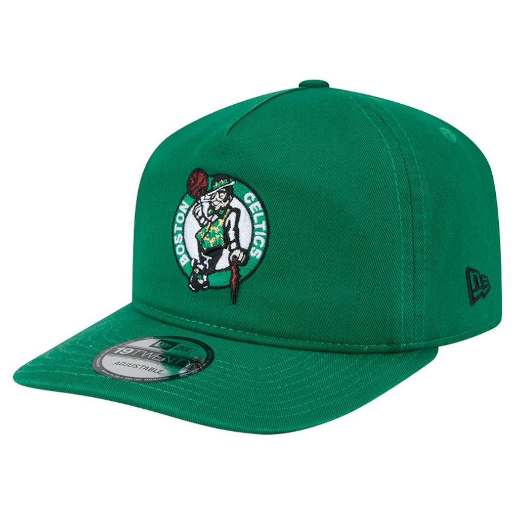 New Era Boston Celtics Cotton 19TWENTY Adjustable Hat Kelly Green