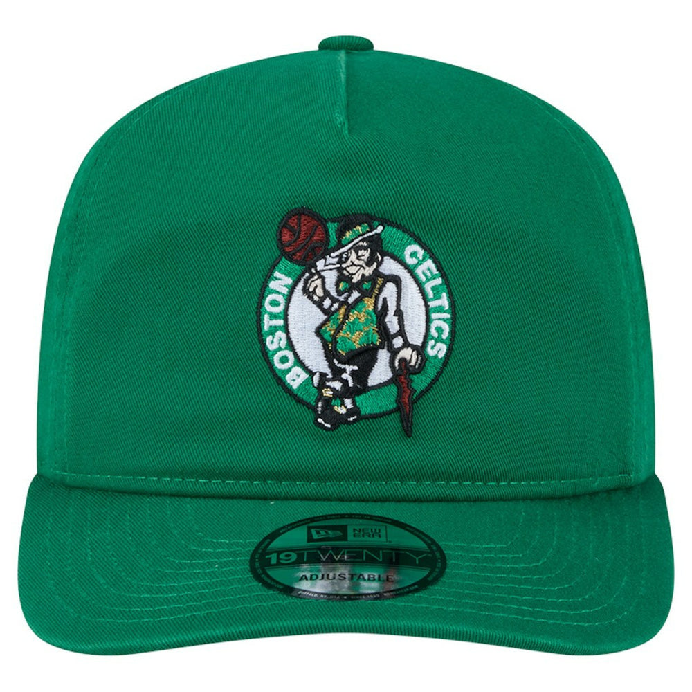 New Era Boston Celtics Cotton 19TWENTY Adjustable Hat Kelly Green