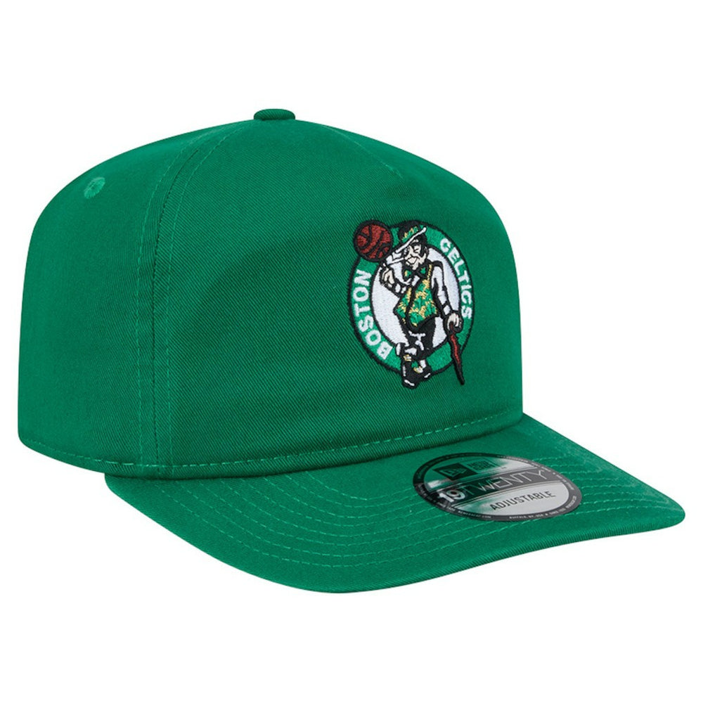 New Era Boston Celtics Cotton 19TWENTY Adjustable Hat Kelly Green