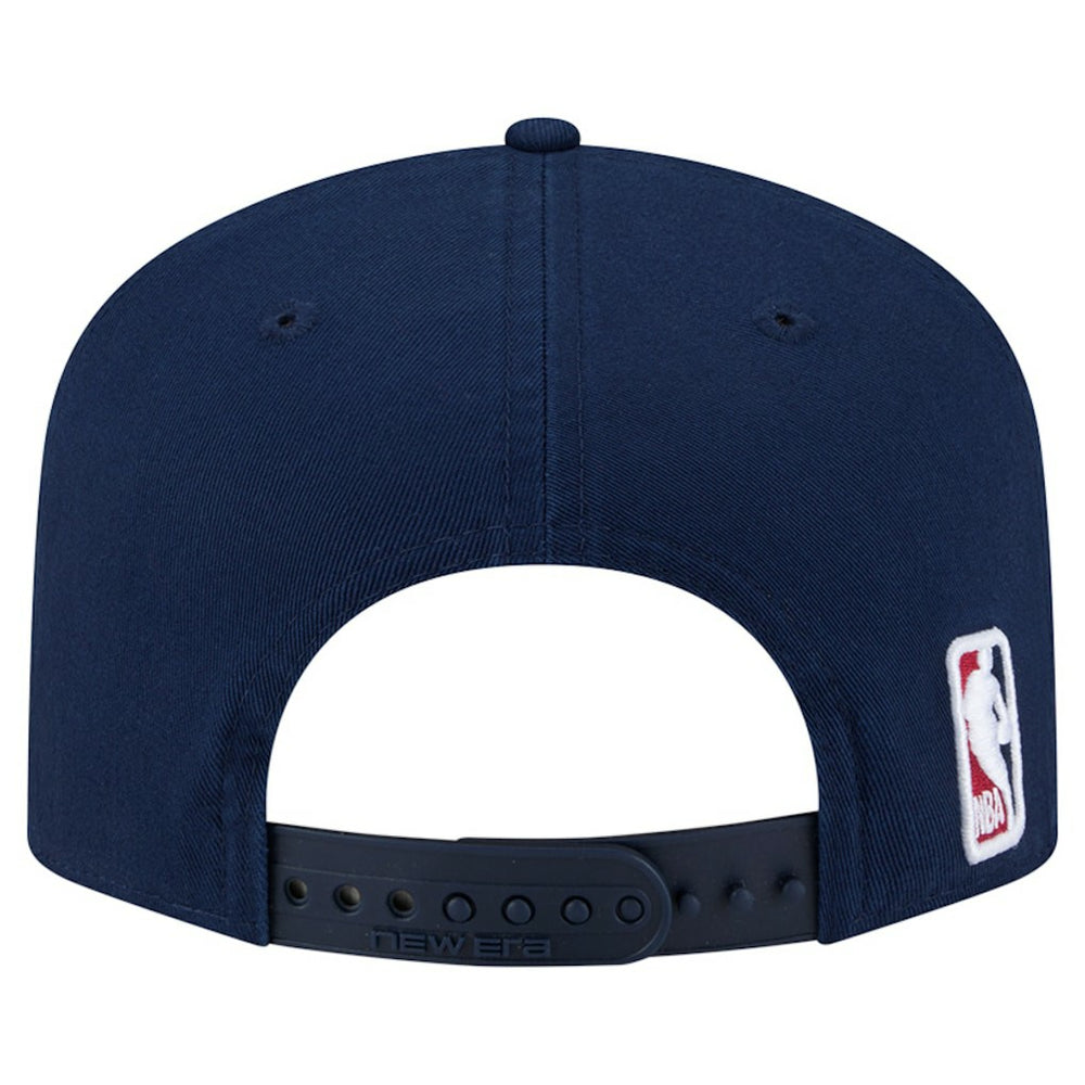New Era Denver Nuggets Cotton 19TWENTY Adjustable Hat Navy