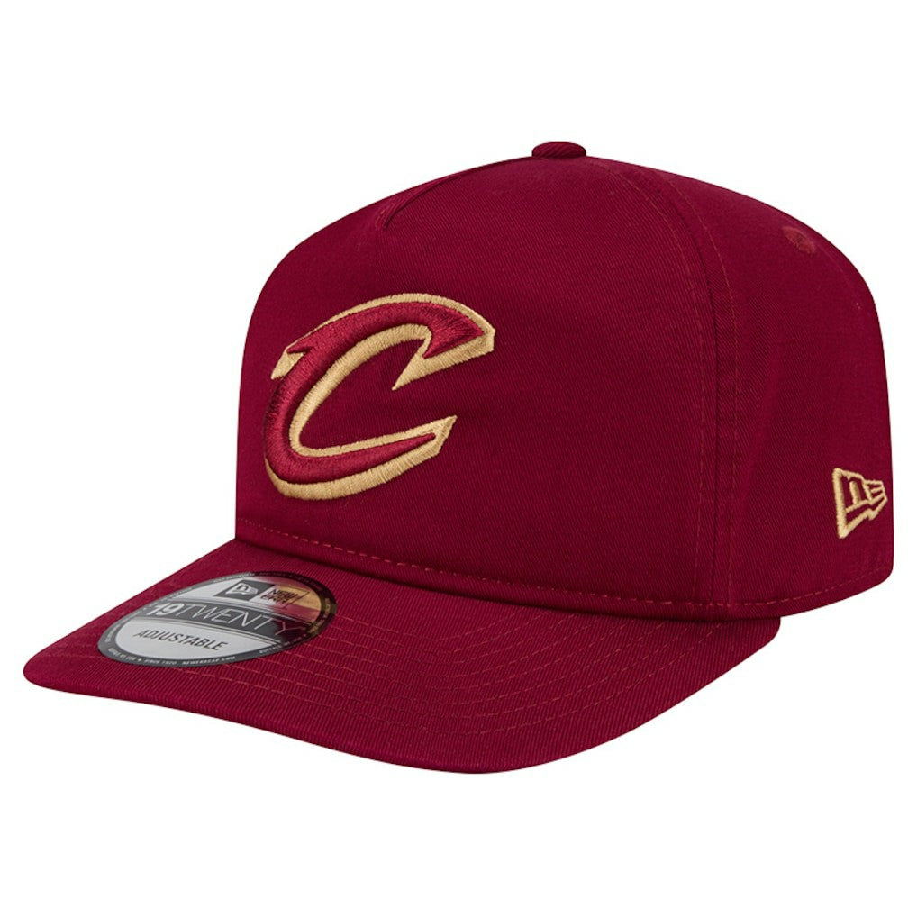 New Era Cleveland Cavaliers Cotton 19TWENTY Adjustable Hat Wine