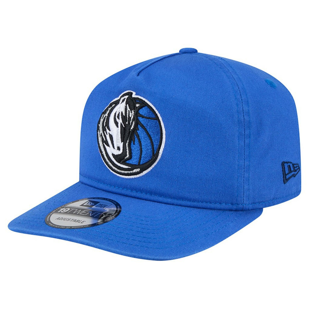 New Era Dallas Mavericks Cotton 19TWENTY Adjustable Hat Blue