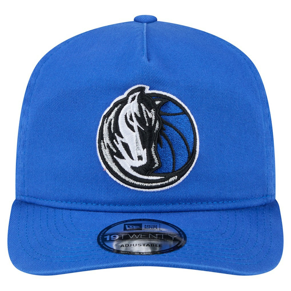 New Era Dallas Mavericks Cotton 19TWENTY Adjustable Hat Blue