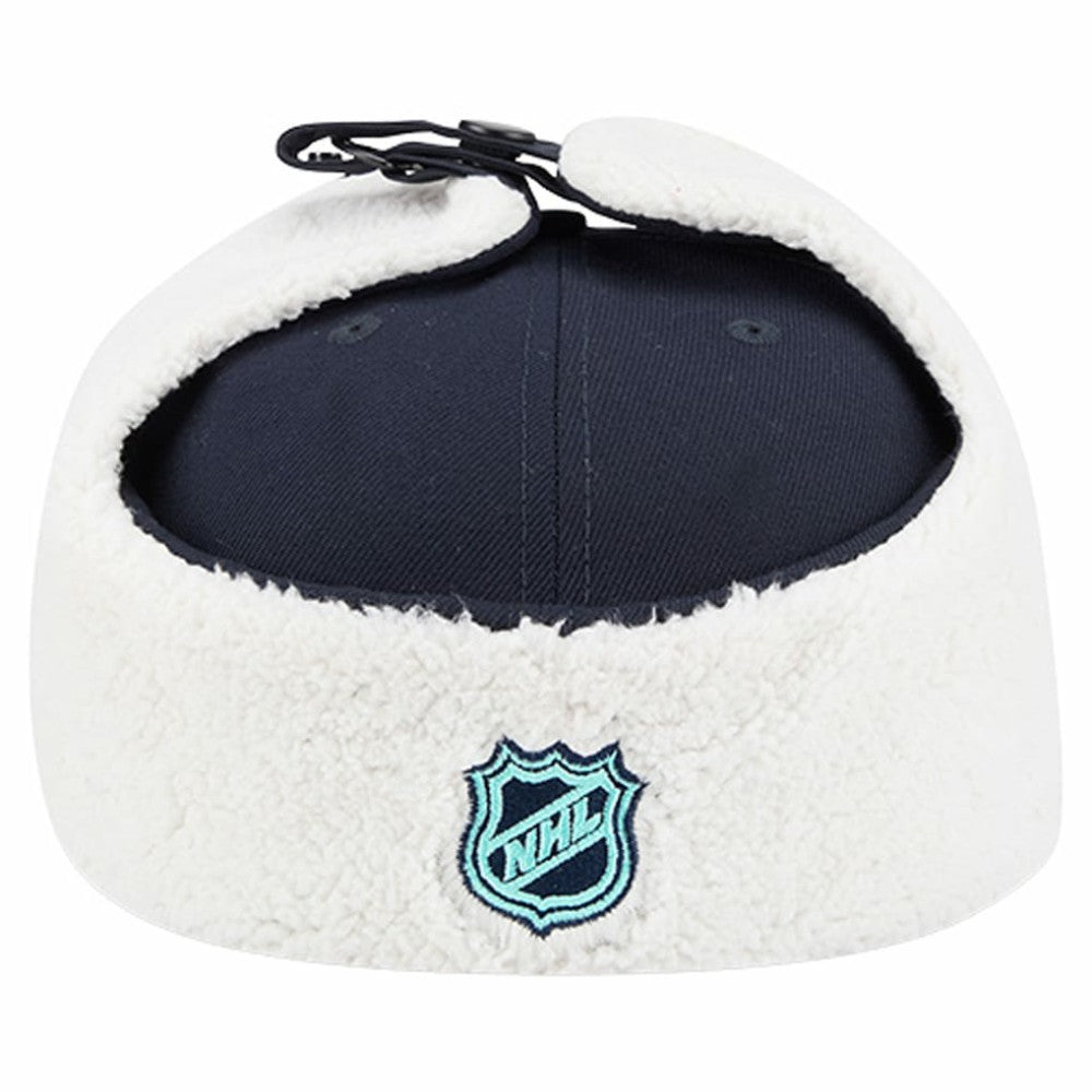 Seattle Kraken New Era Injection Dog Ear Classic Fitted Hat - Deep Sea Blue | New Era discount