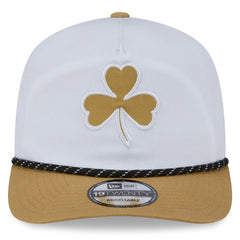 New Era Boston Celtics 2025/26 City Edition 19TWENTY Adjustable Hat White/Gold