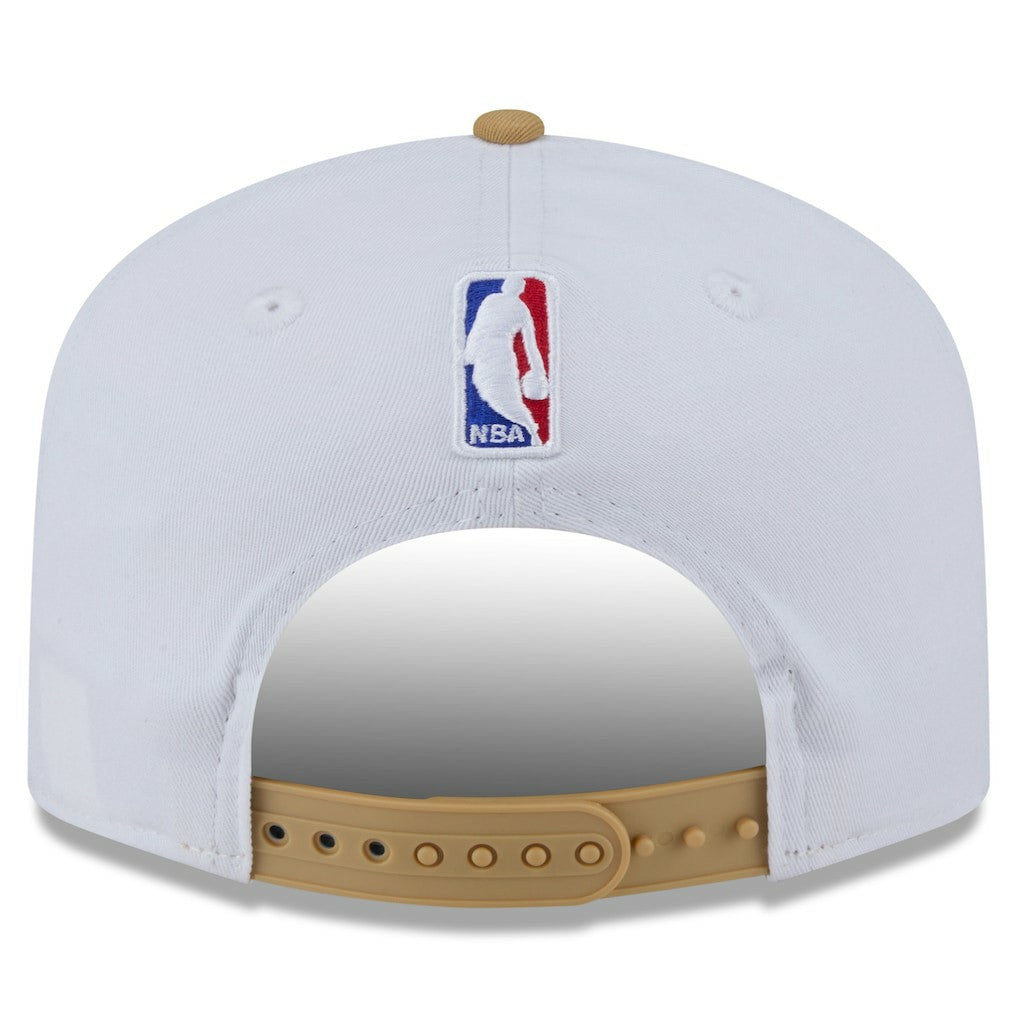 New Era Boston Celtics 2025/26 City Edition 19TWENTY Adjustable Hat White/Gold