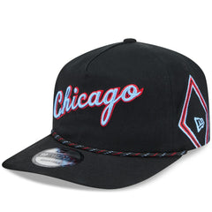 New Era Chicago Bulls 2025/26 City Edition 19TWENTY Adjustable Hat Black