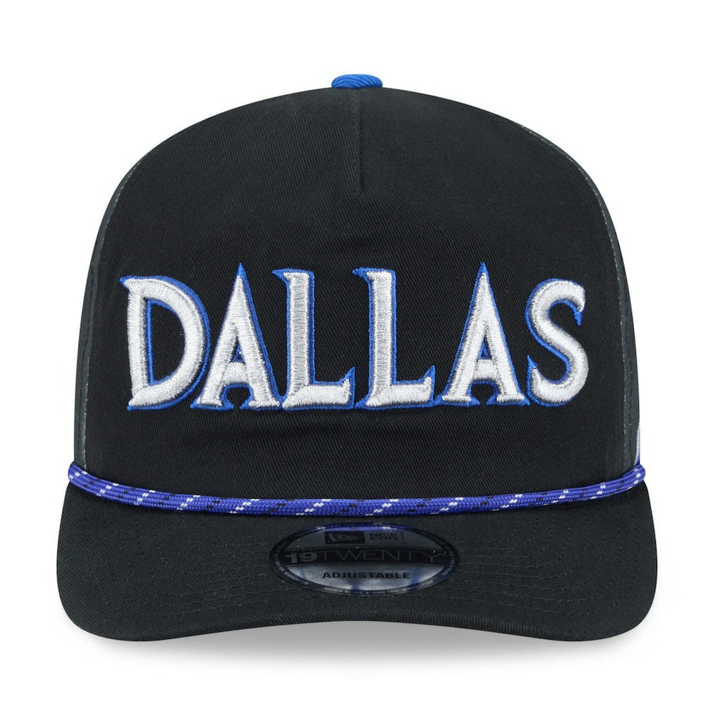 New Era Dallas Mavericks 2025/26 City Edition 19TWENTY Adjustable Hat Black