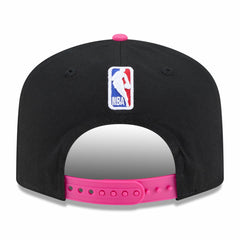 New Era Miami Heat 2025/26 City Edition 19TWENTY Adjustable Hat Black/Turquoise
