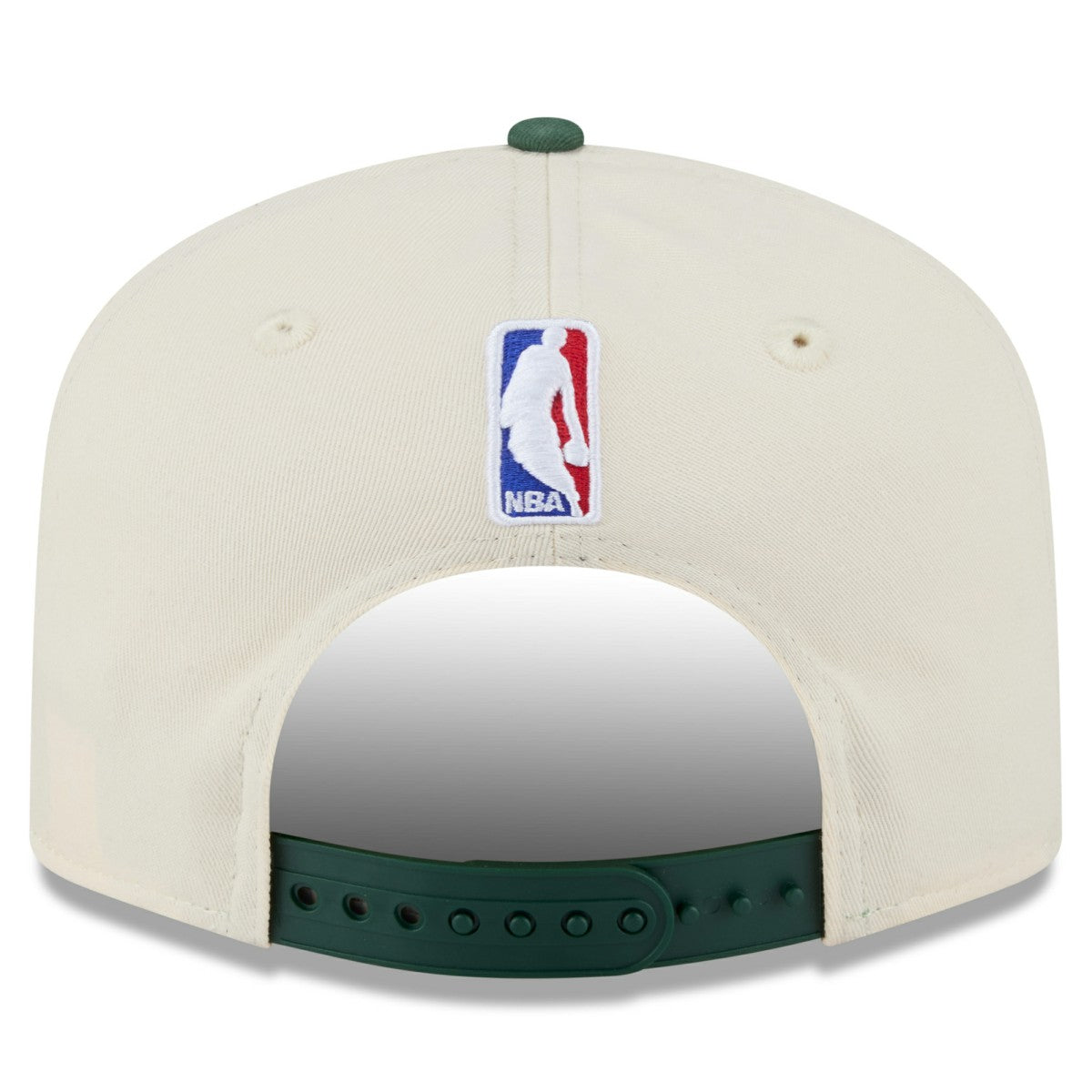 New Era Milwaukee Bucks 2025/26 City Edition 19TWENTY Adjustable Hat Cream/Hunter Green
