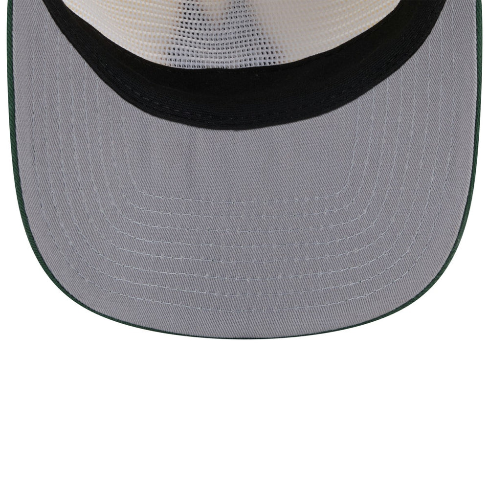 New Era Milwaukee Bucks 2025/26 City Edition 19TWENTY Adjustable Hat Cream/Hunter Green