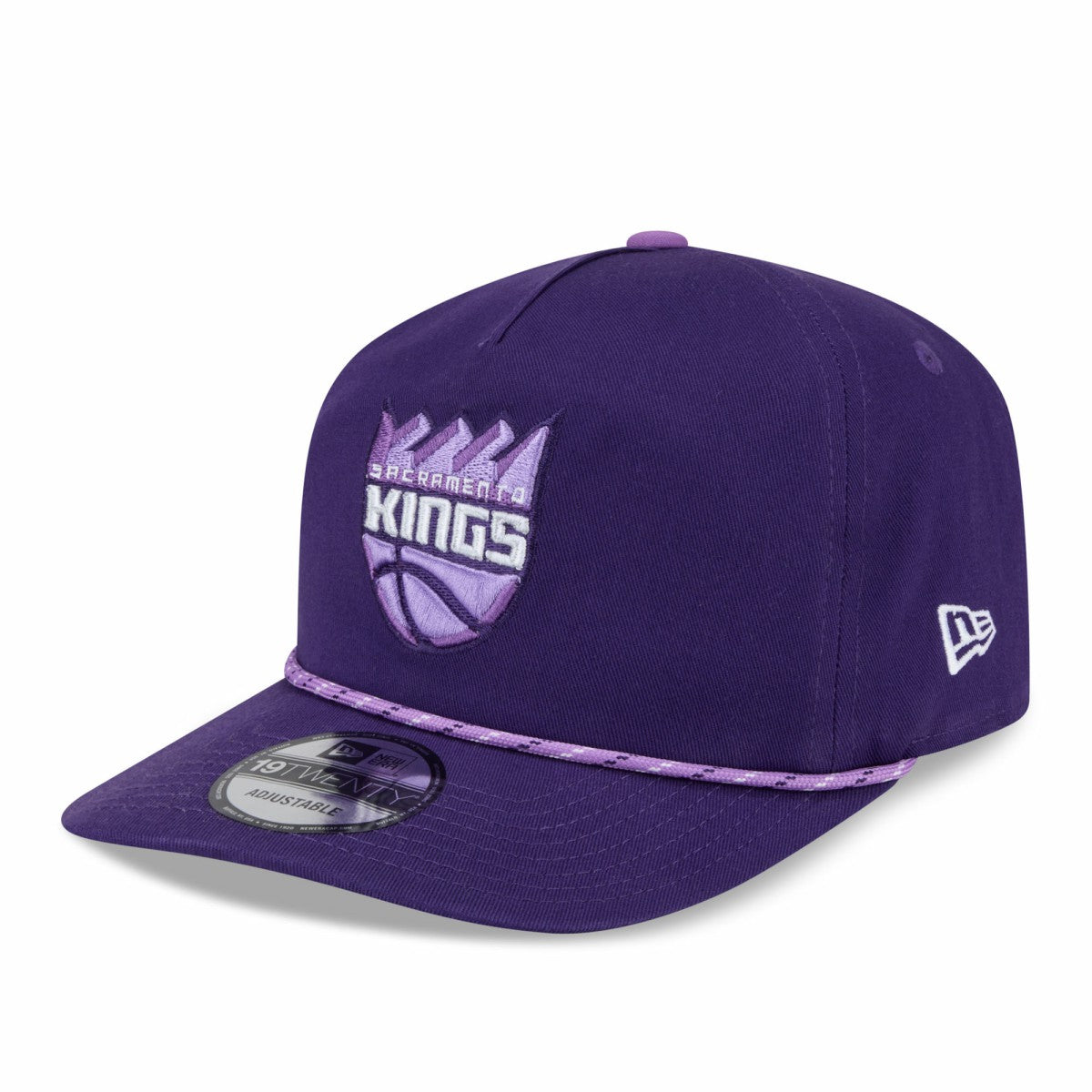 New Era Sacramento Kings 2025/26 City Edition 19TWENTY Adjustable Hat Purple