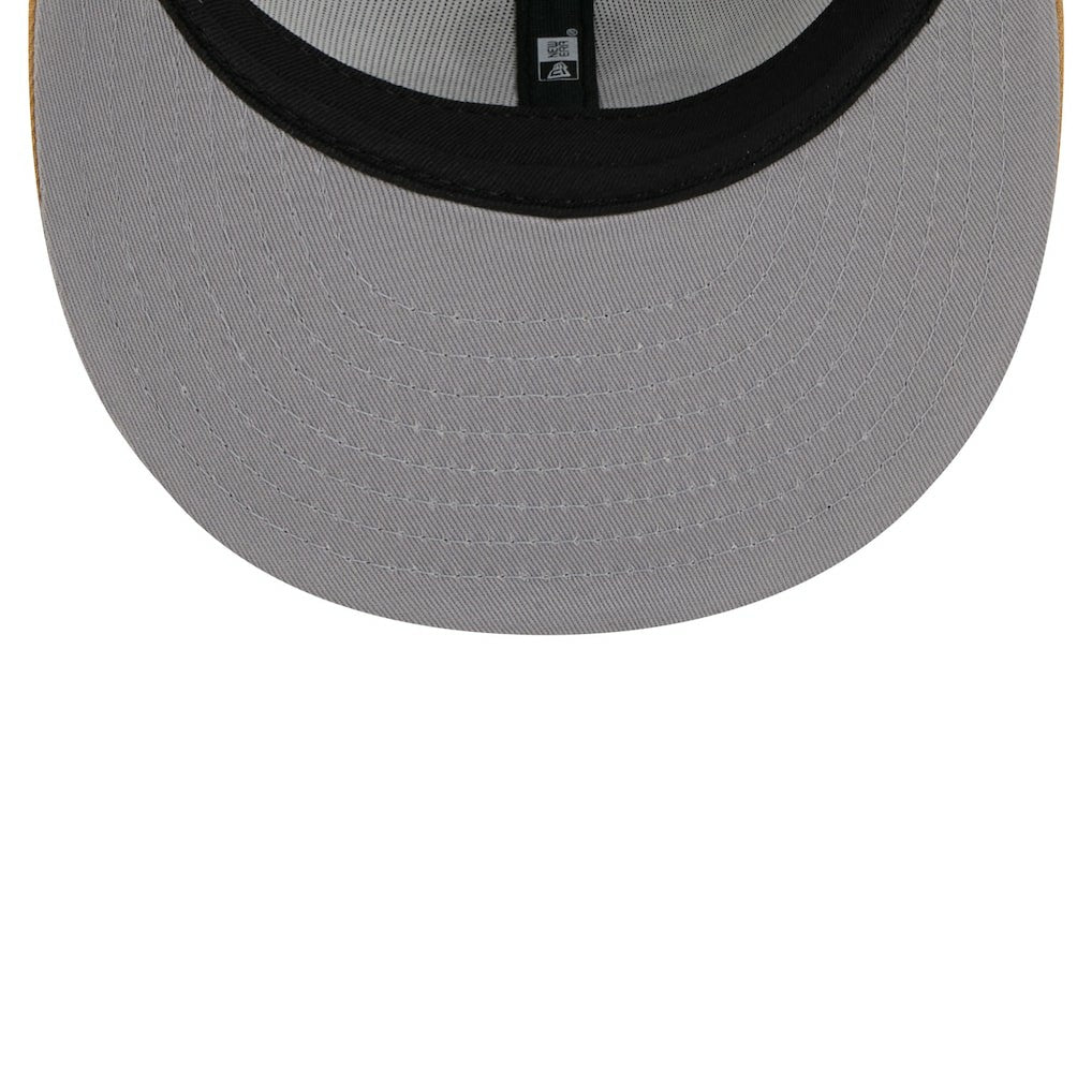 New Era Boston Celtics 2025/26 City Edition 59FIFTY Fitted Hat White/Gold