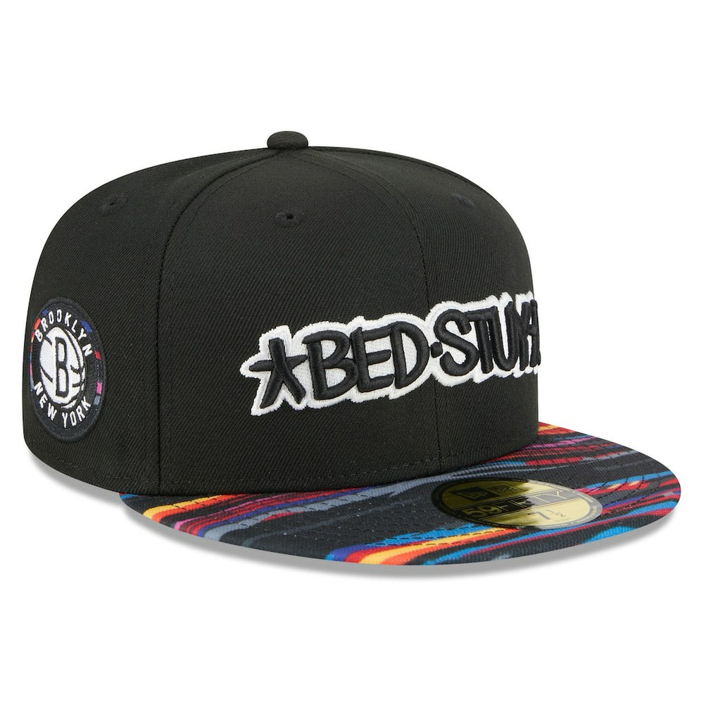 New Era Brooklyn Nets 2025/26 City Edition 59FIFTY Fitted Hat Black