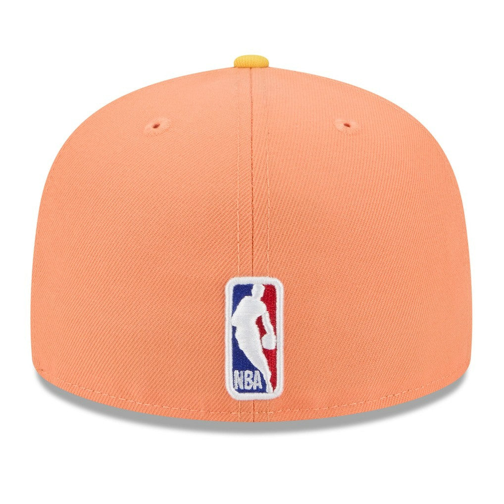 New Era Cleveland Cavaliers 2025/26 City Edition 59FIFTY Fitted Hat Orange