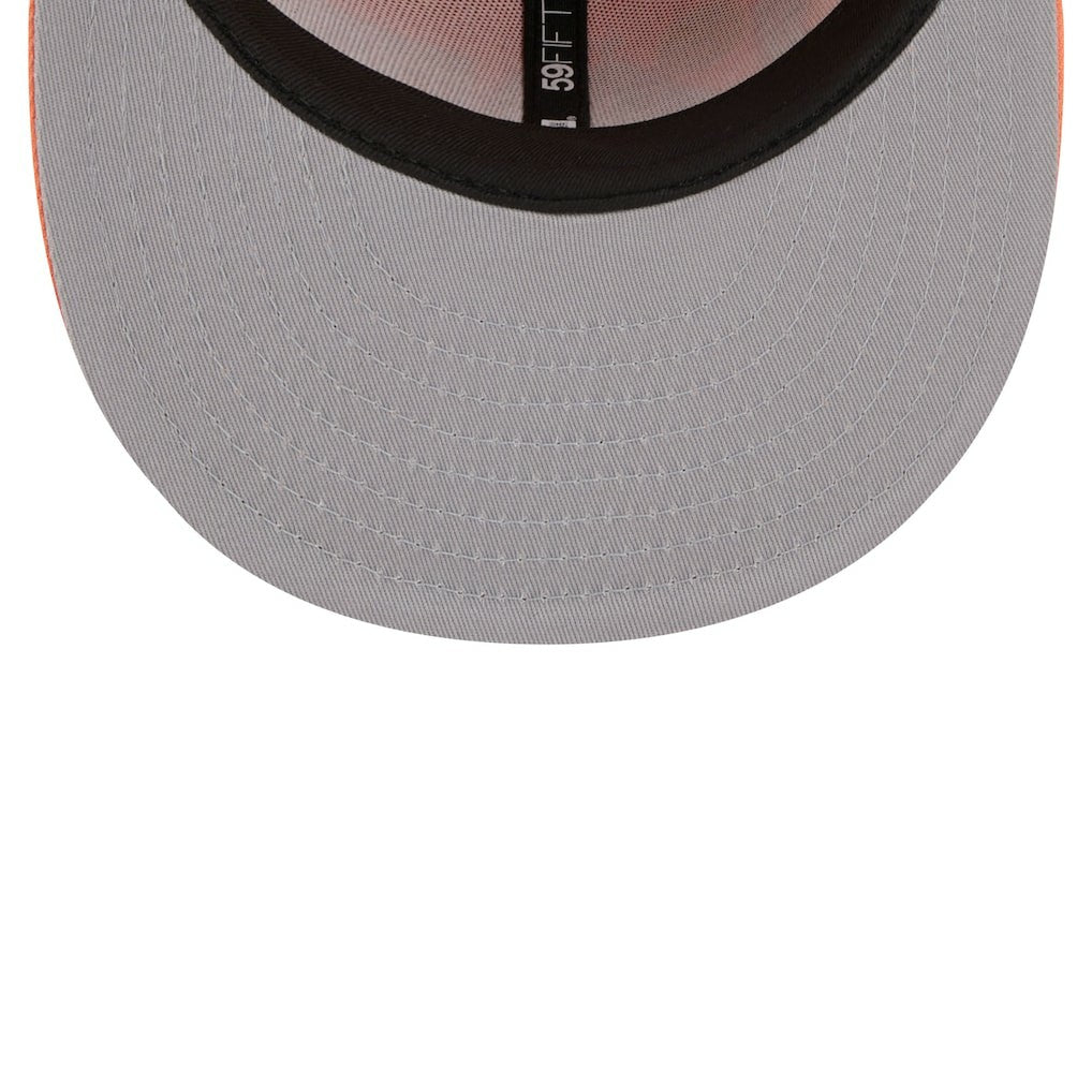 New Era Cleveland Cavaliers 2025/26 City Edition 59FIFTY Fitted Hat Orange