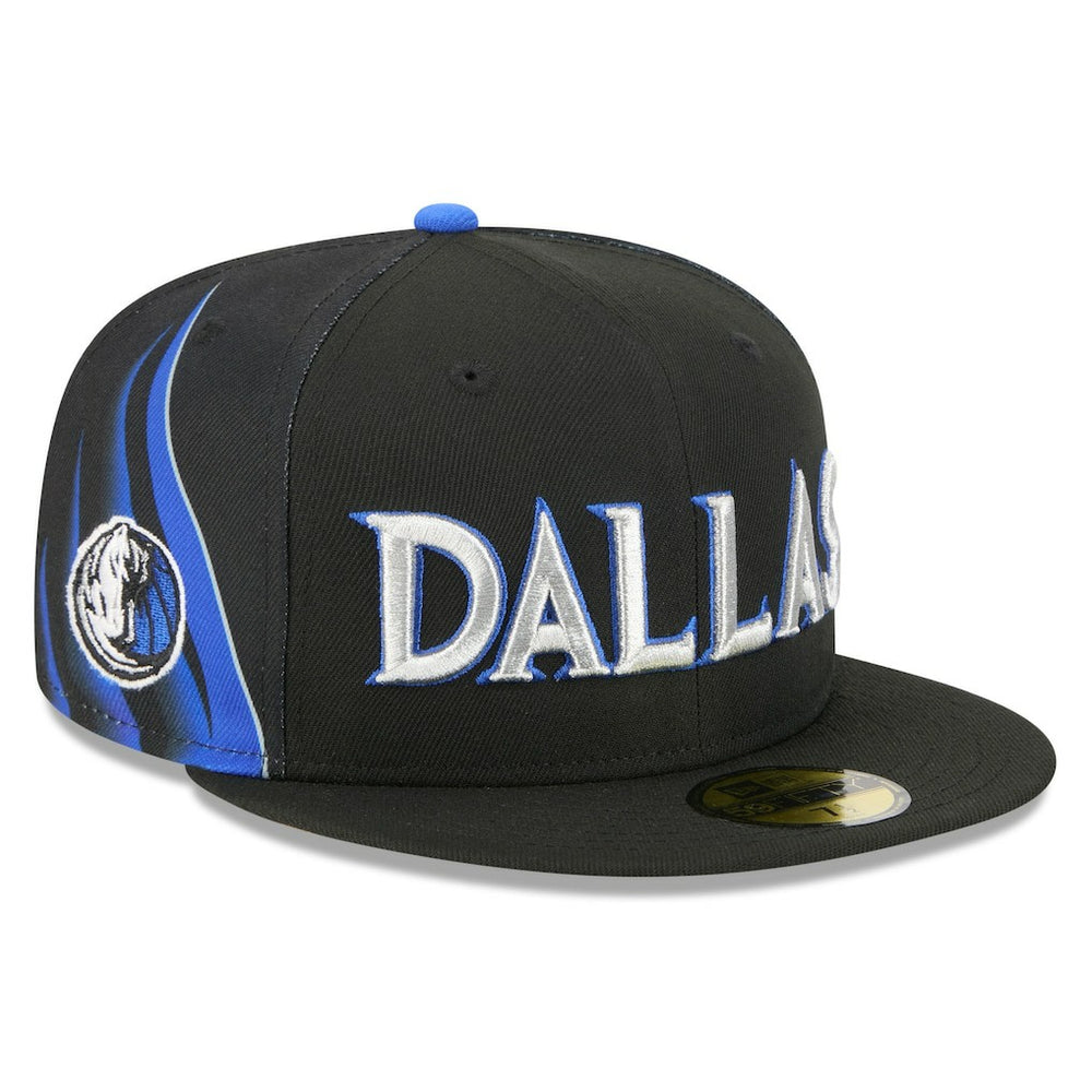 New Era Dallas Mavericks 2025/26 City Edition 59FIFTY Fitted Hat Black
