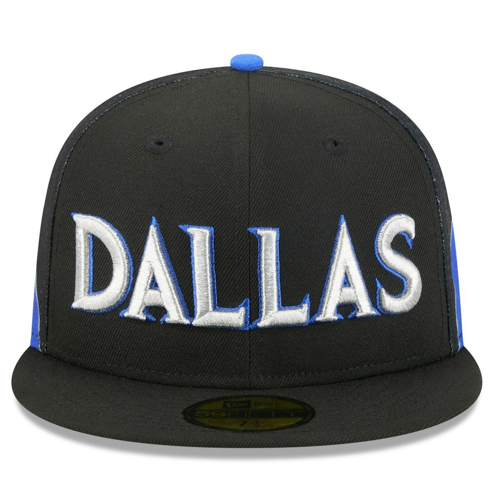 New Era Dallas Mavericks 2025/26 City Edition 59FIFTY Fitted Hat Black