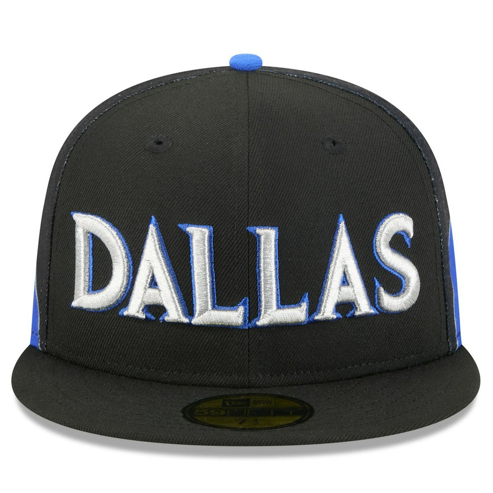 New Era Dallas Mavericks 2025/26 City Edition 59FIFTY Fitted Hat Black