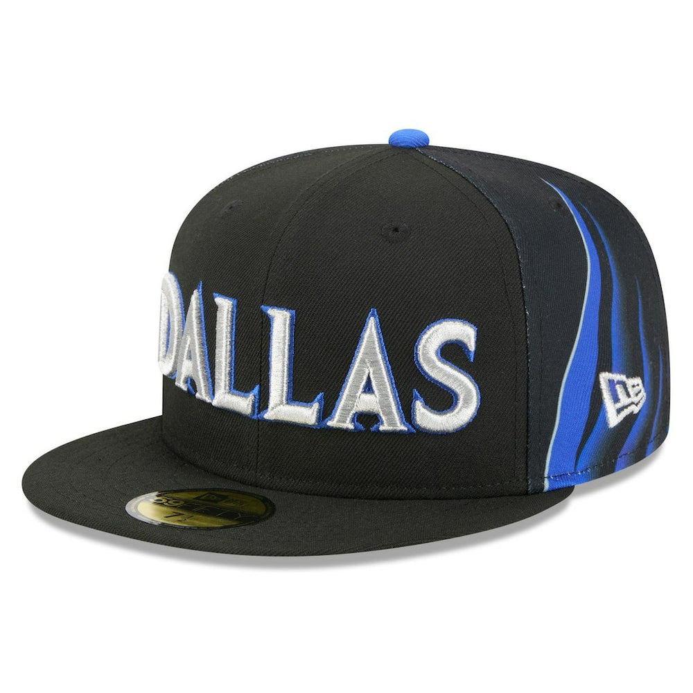 New Era Dallas Mavericks 2025/26 City Edition 59FIFTY Fitted Hat Black