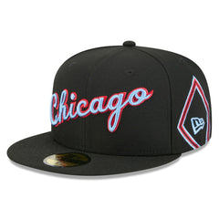New Era Chicago Bulls 2025/26 City Edition 59FIFTY Fitted Hat Black