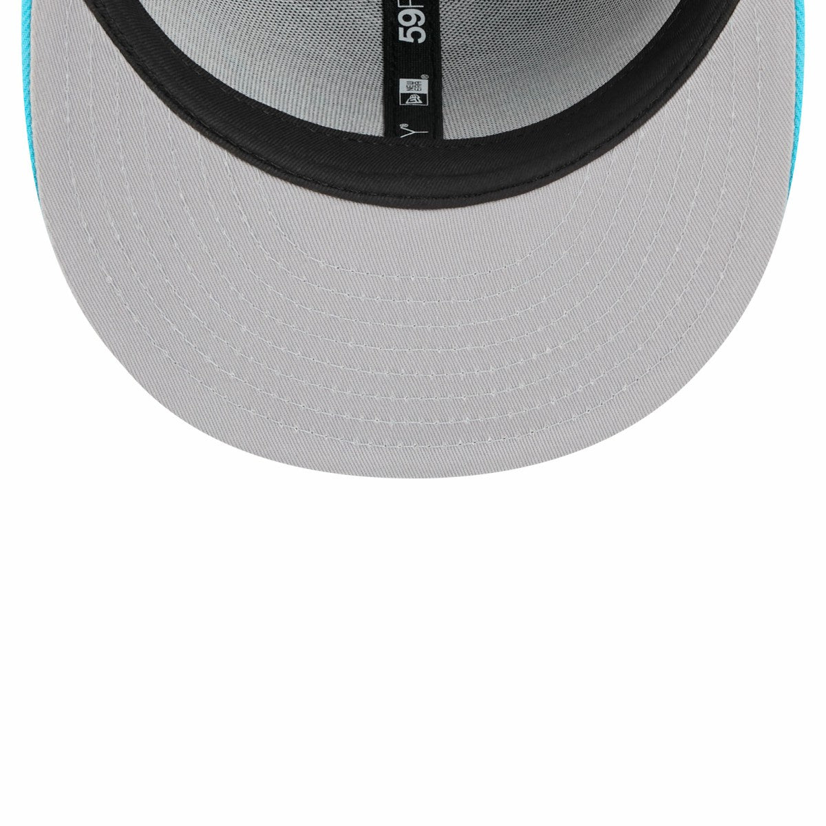 New Era Miami Heat 2025/26 City Edition 59FIFTY Fitted Hat Black/Turquoise