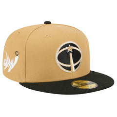 New Era Washington Wizards 2025/26 City Edition 59FIFTY Fitted Hat Gold/Black