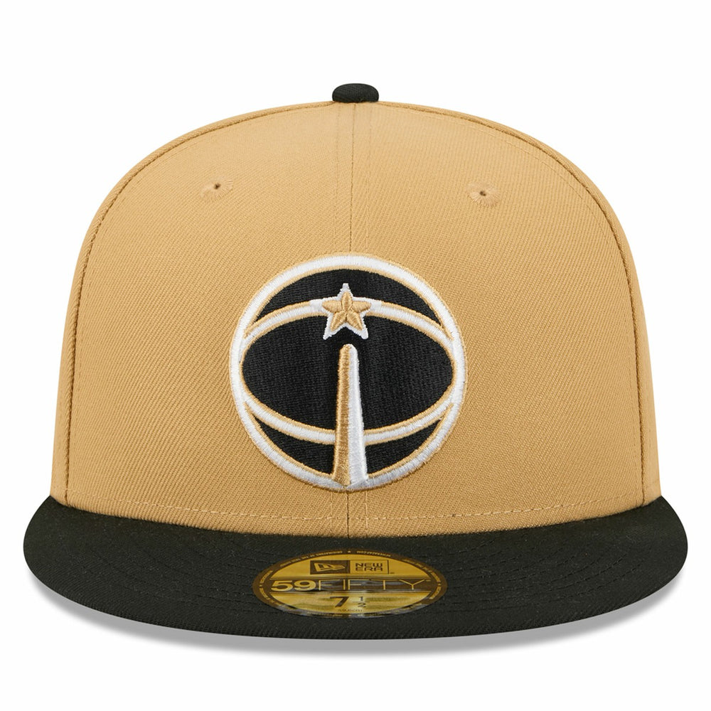 New Era Washington Wizards 2025/26 City Edition 59FIFTY Fitted Hat Gold/Black