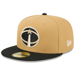 New Era Washington Wizards 2025/26 City Edition 59FIFTY Fitted Hat Gold/Black