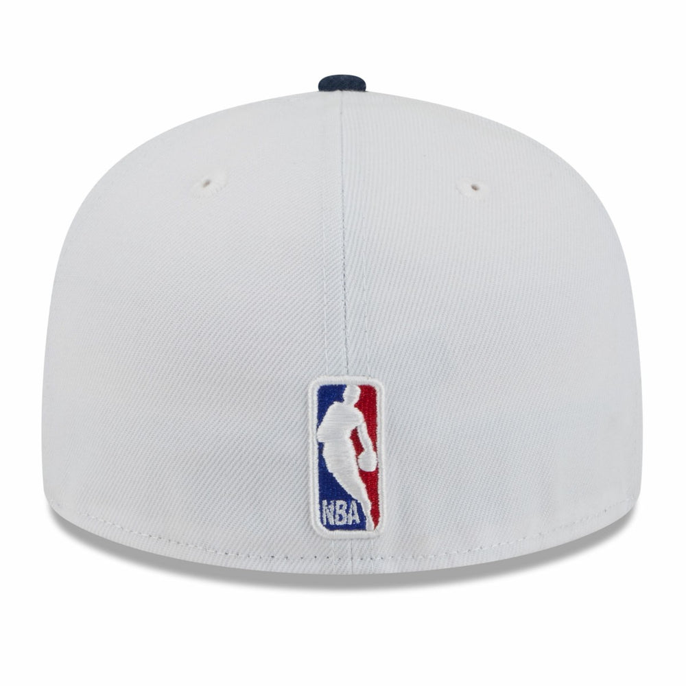 New Era Memphis Grizzlies 2025/26 City Edition 59FIFTY Fitted Hat White/Navy