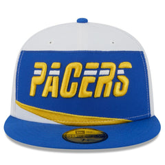 New Era Indiana Pacers 2025/26 City Edition 59FIFTY Fitted Hat White/Blue