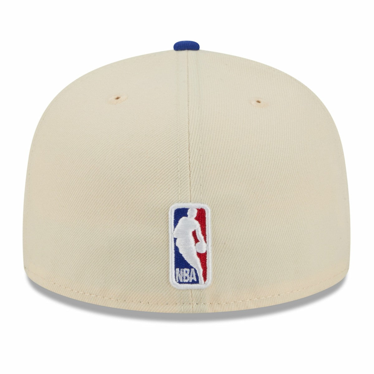 New Era New York Knicks 2025/26 City Edition 59FIFTY Fitted Hat Cream/Blue