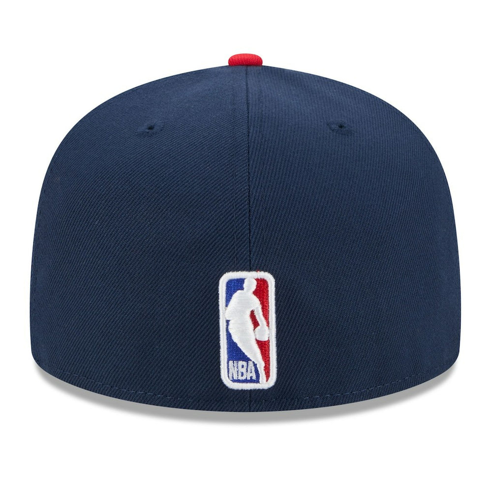 New Era Philadelphia 76ers 2025/26 City Edition 59FIFTY Fitted Hat Navy
