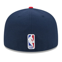 New Era Philadelphia 76ers 2025/26 City Edition 59FIFTY Fitted Hat Navy