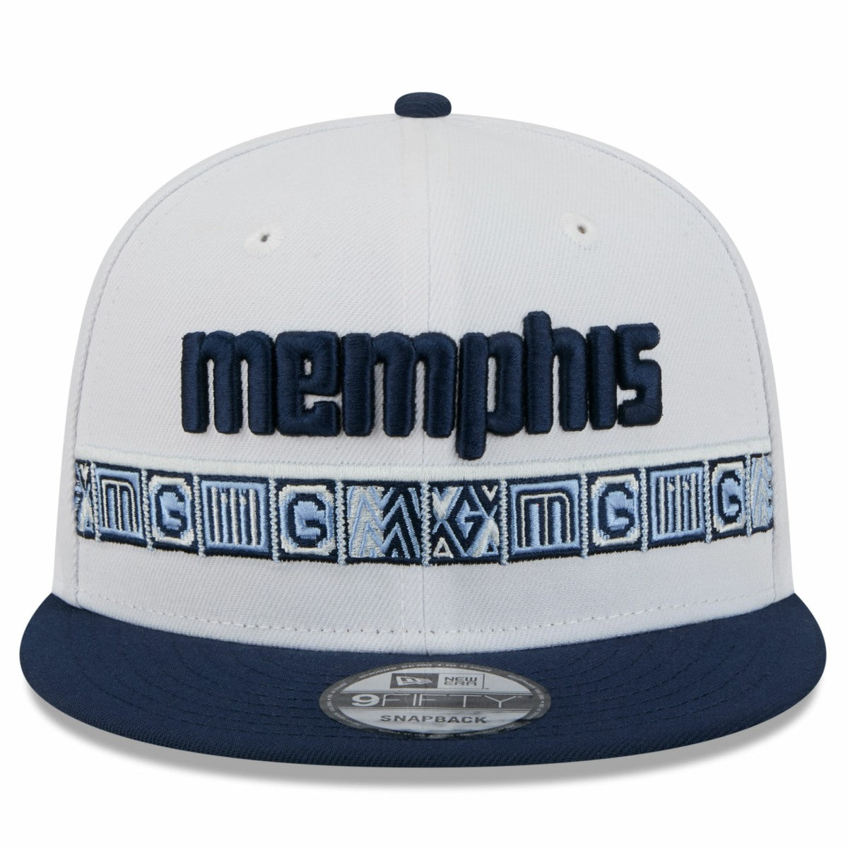 New Era Memphis Grizzlies 2025/26 City Edition 9FIFTY Snapback Hat Light Blue/Navy