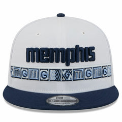 New Era Memphis Grizzlies 2025/26 City Edition 9FIFTY Snapback Hat Light Blue/Navy