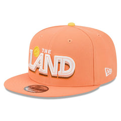 New Era Cleveland Cavaliers 2025/26 City Edition 9FIFTY Snapback Hat Orange