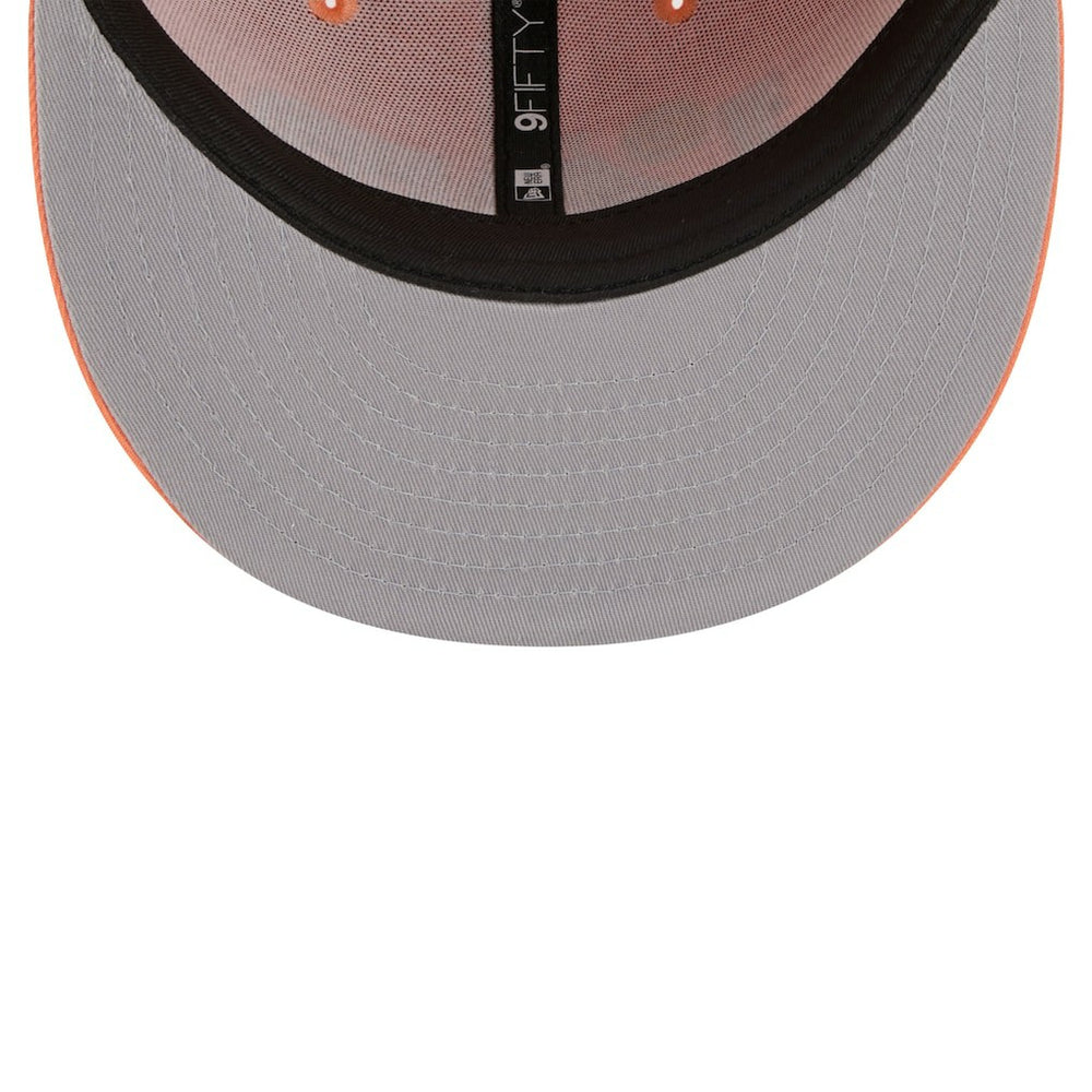 New Era Cleveland Cavaliers 2025/26 City Edition 9FIFTY Snapback Hat Orange