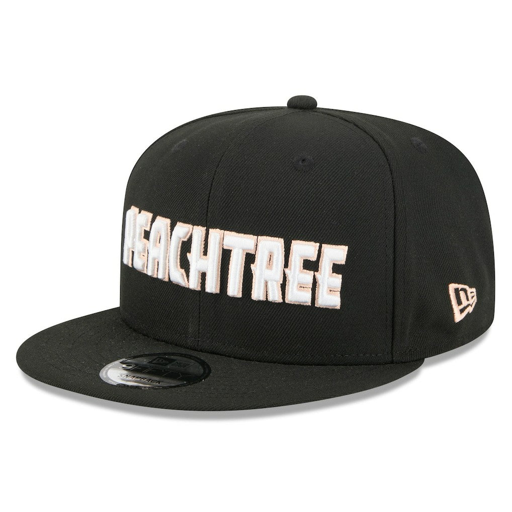New Era Atlanta Hawks 2025/26 City Edition 9FIFTY Snapback Hat Black