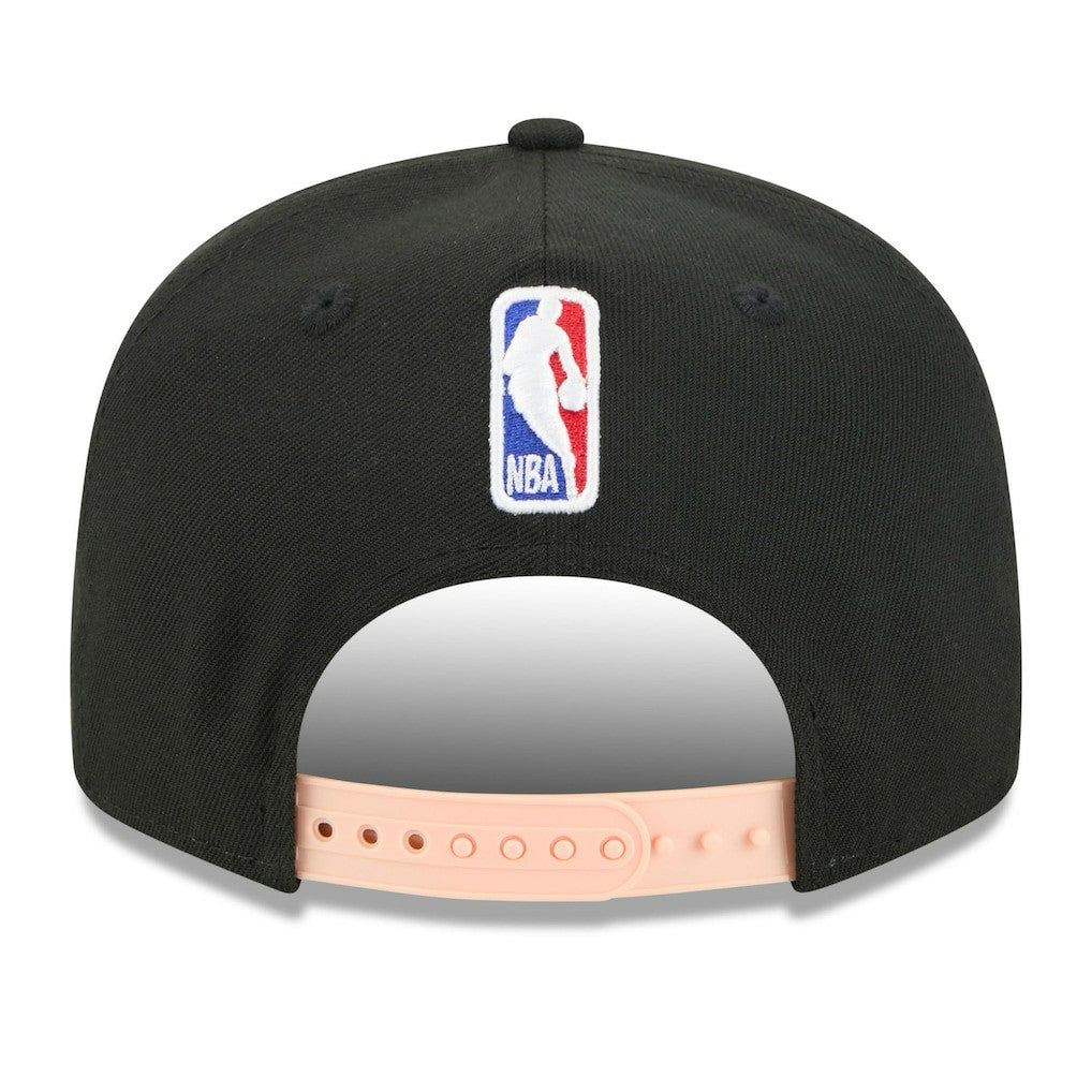 New Era Atlanta Hawks 2025/26 City Edition 9FIFTY Snapback Hat Black