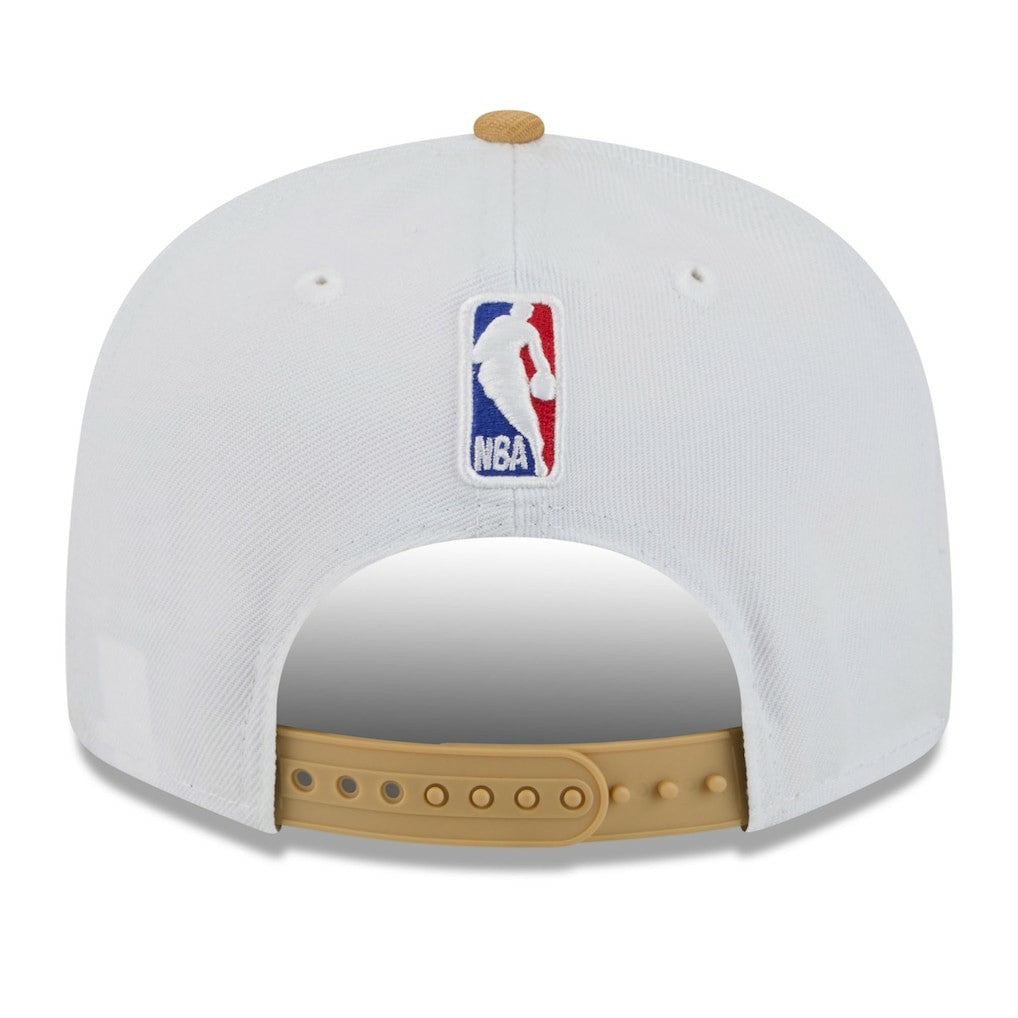 New Era Boston Celtics 2025/26 City Edition 9FIFTY Snapback Hat White/Gold