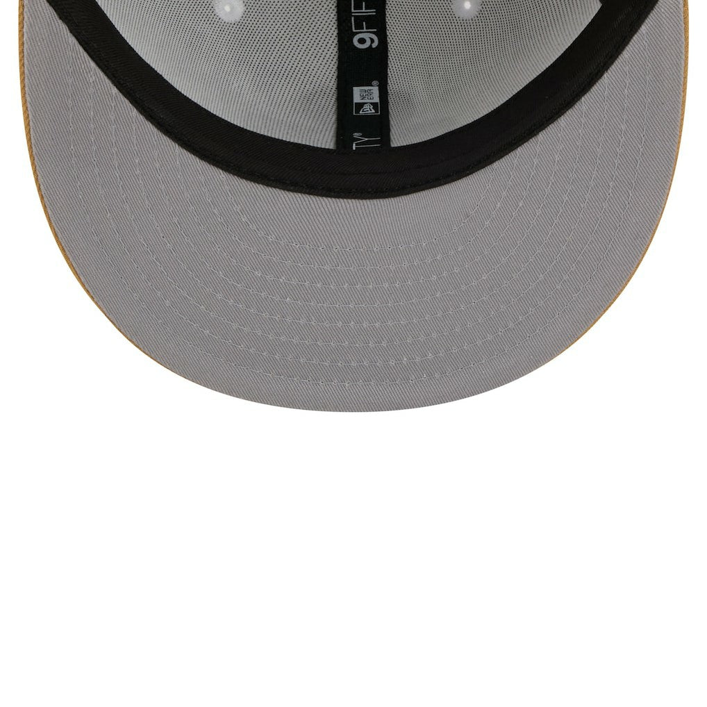 New Era Boston Celtics 2025/26 City Edition 9FIFTY Snapback Hat White/Gold