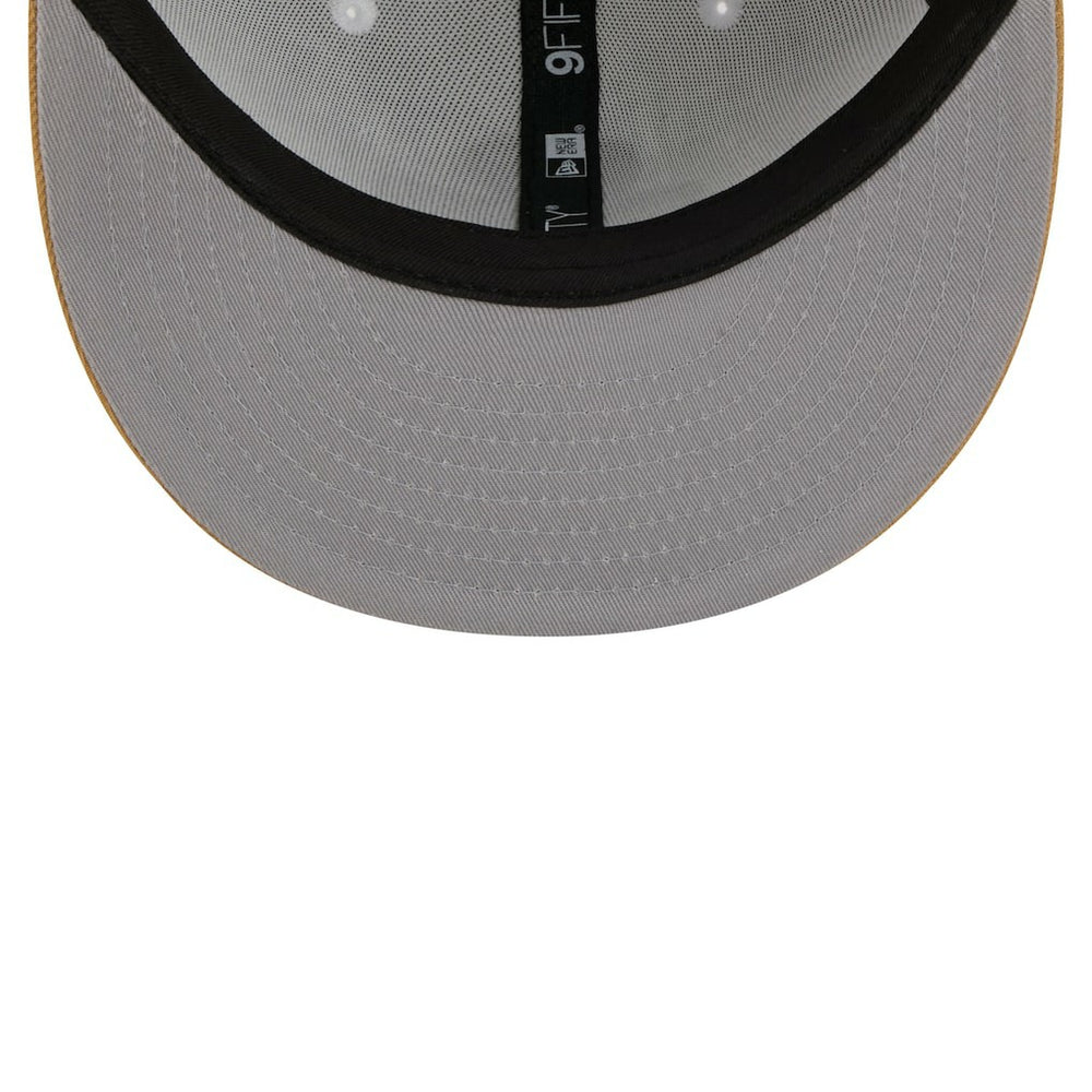 New Era Boston Celtics 2025/26 City Edition 9FIFTY Snapback Hat White/Gold