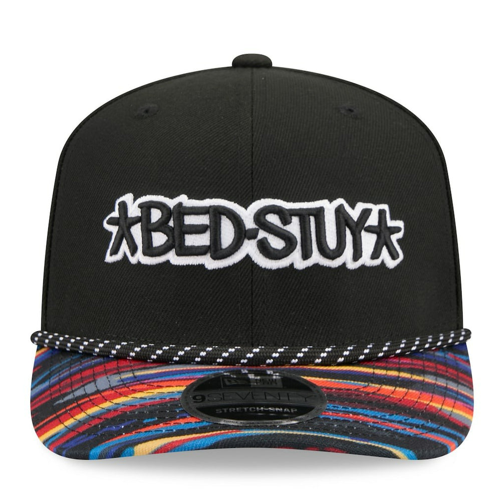 New Era Brooklyn Nets 2025/26 City Edition 9SEVENTY Adjustable Hat Black