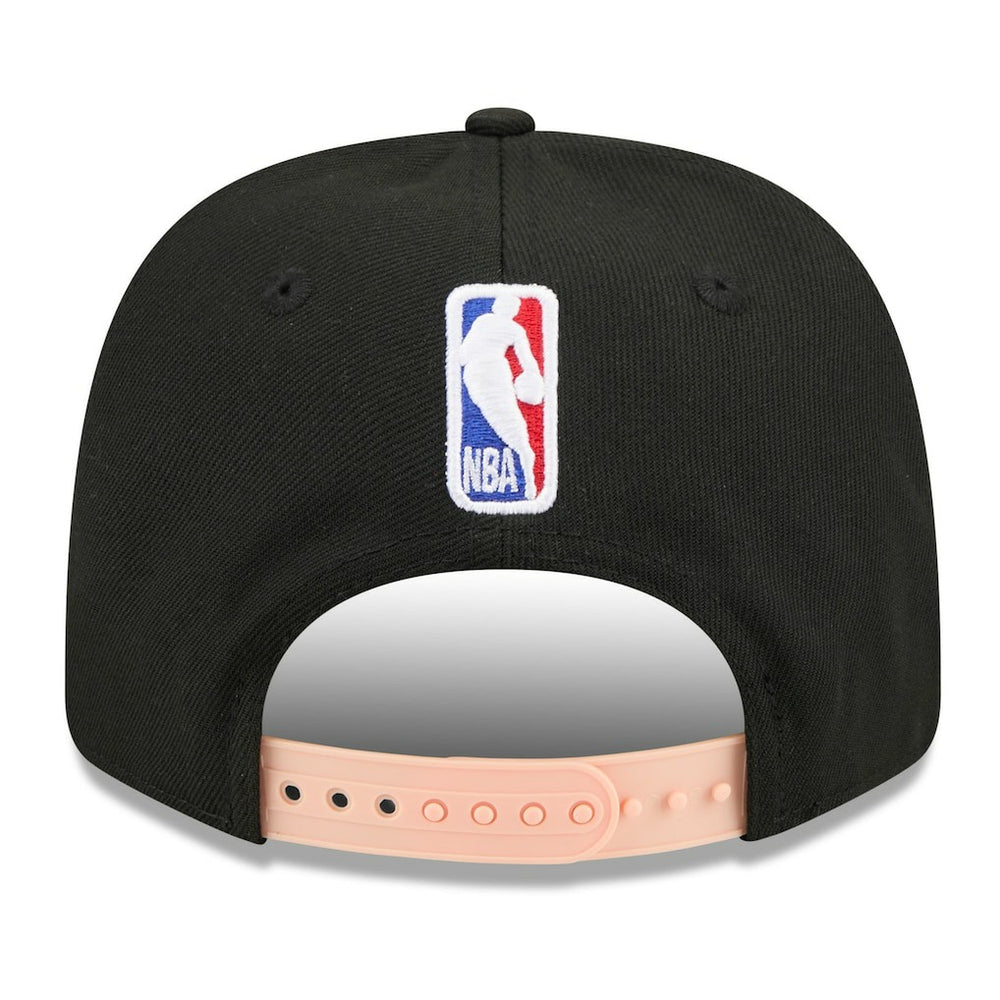 New Era Atlanta Hawks 2025/26 City Edition 9SEVENTY Adjustable Hat Black
